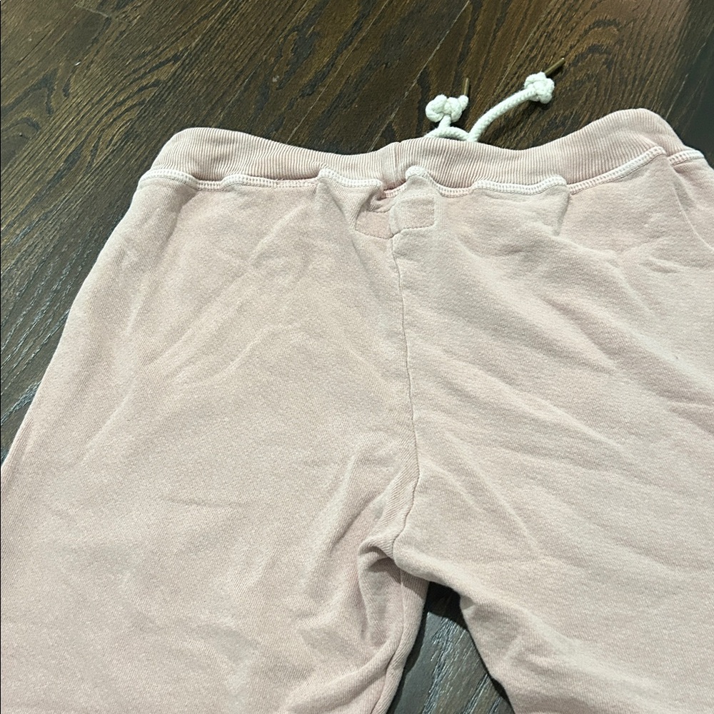 The Great. The crop vintage wash Sweatpants Joggers In light mauve pink 0/XS - Picture 6 of 6